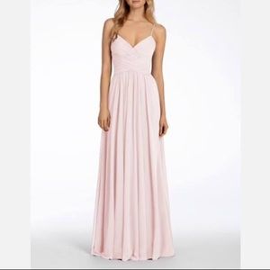 Burgundy Hayley Paige Occasions - bridesmaid dress